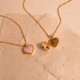 Harlee Locket Necklace | Made Different Co | Singapore Personalised Jewellery