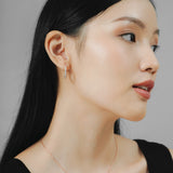 Laurel Reversible Hoops | Made Different Co | Singapore Personalised Jewellery