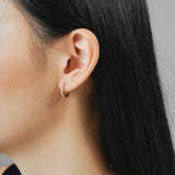 Laurel Reversible Hoops | Made Different Co | Singapore Personalised Jewellery