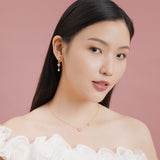 Aurea Fleurette Necklace | Made Different Co | Singapore Personalised Jewellery