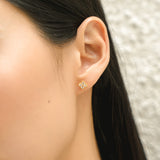Emery Cubic Studs | Made Different Co | Singapore Personalised Jewellery