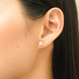 Emery Cubic Studs | Made Different Co | Singapore Personalised Jewellery