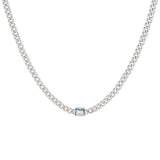 Kendra Aquamarine Necklace | Made Different Co | Singapore Personalised Jewellery