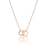 Laure Interlocking Necklace | Made Different Co | Singapore Personalised Jewellery
