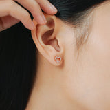 Ceri Love Studs | Made Different Co | Singapore Personalised Jewellery
