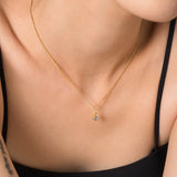 Birthstone Charm Pendant.