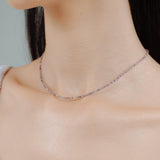 Amethyst Serenity Necklace.