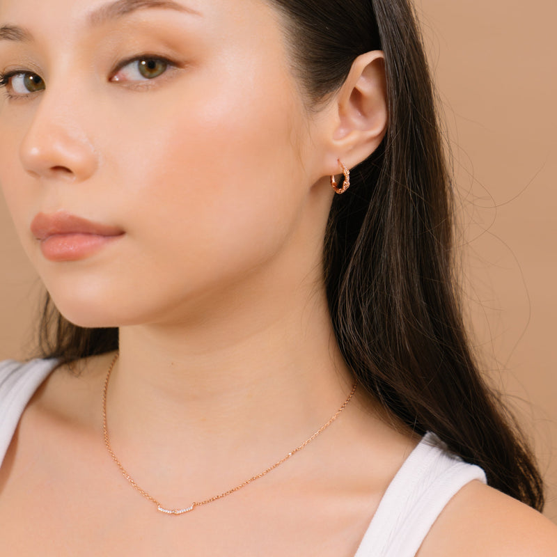 Laurette Love Knot Hoops.