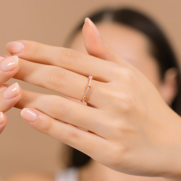 Laurette Love Knot Ring.