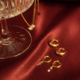 Kelsy Hoop Earrings | Made Different Co | Singapore Personalised Jewellery