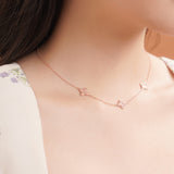 Cherie Floret Necklace | Made Different Co | Singapore Personalised Jewellery
