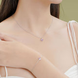 Emery Rosette Necklace | Made Different Co | Singapore Personalised Jewellery