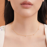 Rayna Cubic Necklace | Made Different Co | Singapore Personalised Jewellery