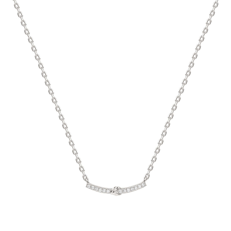 Laurette Love Knot Necklace.