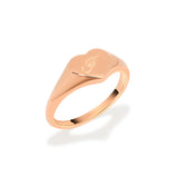 Leea Heart Ring | Made Different Co | Singapore Personalised Jewellery
