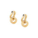 Mariam Wave Hoops | Made Different Co | Singapore Personalised Jewellery