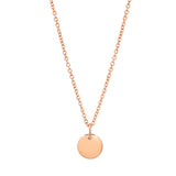 Mini Round Pendant Necklace | Made Different Co | Singapore Personalised Jewellery