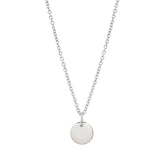 Mini Round Pendant Necklace | Made Different Co | Singapore Personalised Jewellery