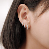 Cami Cubic Hoops | Made Different Co | Singapore Personalised Jewellery