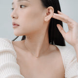 Dara Pearl Huggies | Made Different Co | Singapore Personalised Jewellery