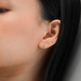 Kyla Cubic Hoops.