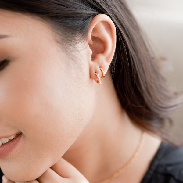 Azalea Cubic Hoops Made Different Co.