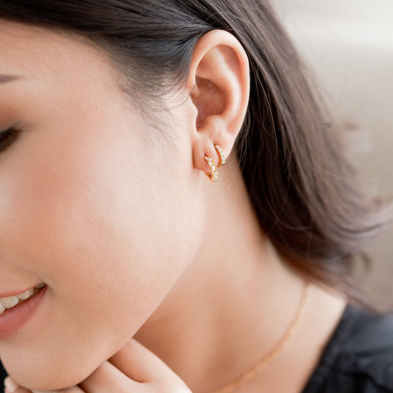 Azalea Cubic Hoops Made Different Co.