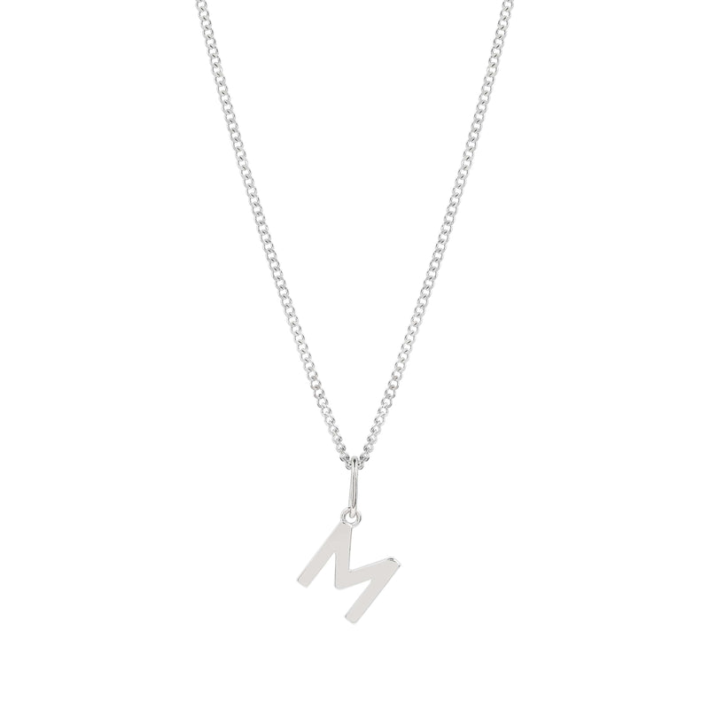 Initial Pendant Necklace.