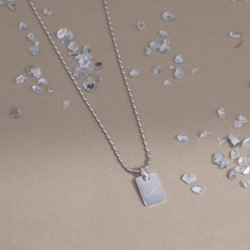 Mini Elliot Initial Pendant