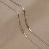 Classic Herringbone Necklace.