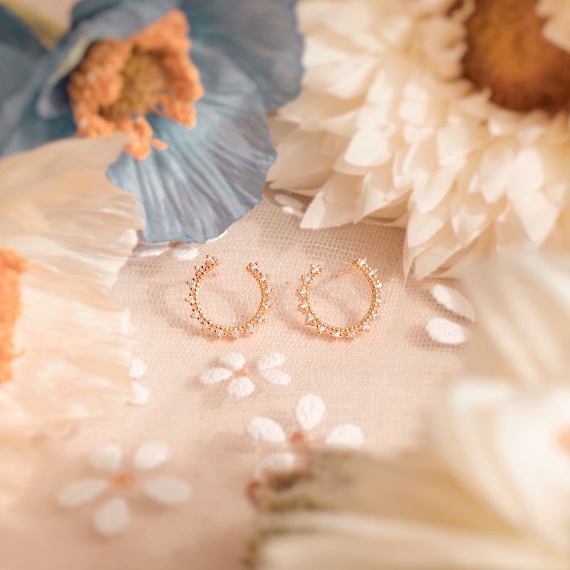 Claudette Illusion Studs Made Different Co.