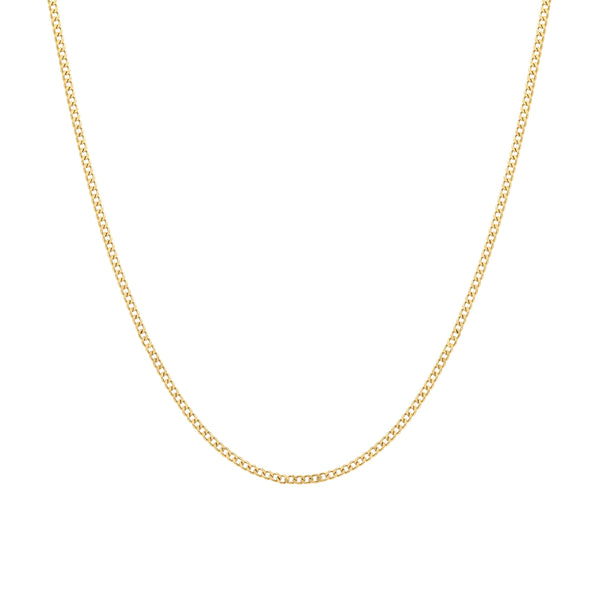 Curb Chain Necklace.