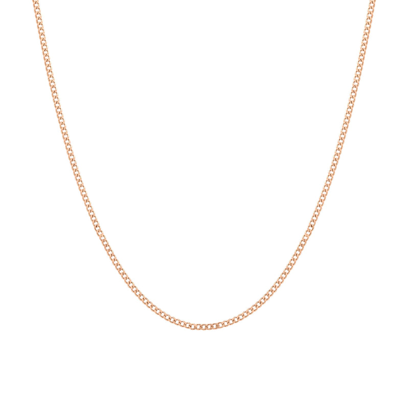 Curb Chain Necklace.