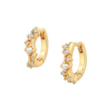 Dara Pearl Huggies | Made Different Co | Singapore Personalised Jewellery