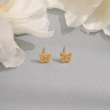 Elyse Butterfly Studs | Made Different Co | Singapore Personalised Jewellery