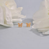 Elyse Butterfly Studs | Made Different Co | Singapore Personalised Jewellery