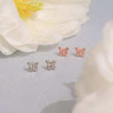 Elyse Butterfly Studs | Made Different Co | Singapore Personalised Jewellery