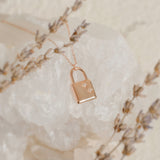 Lara Lock Necklace | Made Different Co | Singapore Personalised Jewellery