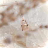 Lara Lock Necklace | Made Different Co | Singapore Personalised Jewellery