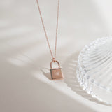 Lara Lock Necklace | Made Different Co | Singapore Personalised Jewellery