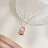 Lara Lock Necklace | Made Different Co | Singapore Personalised Jewellery