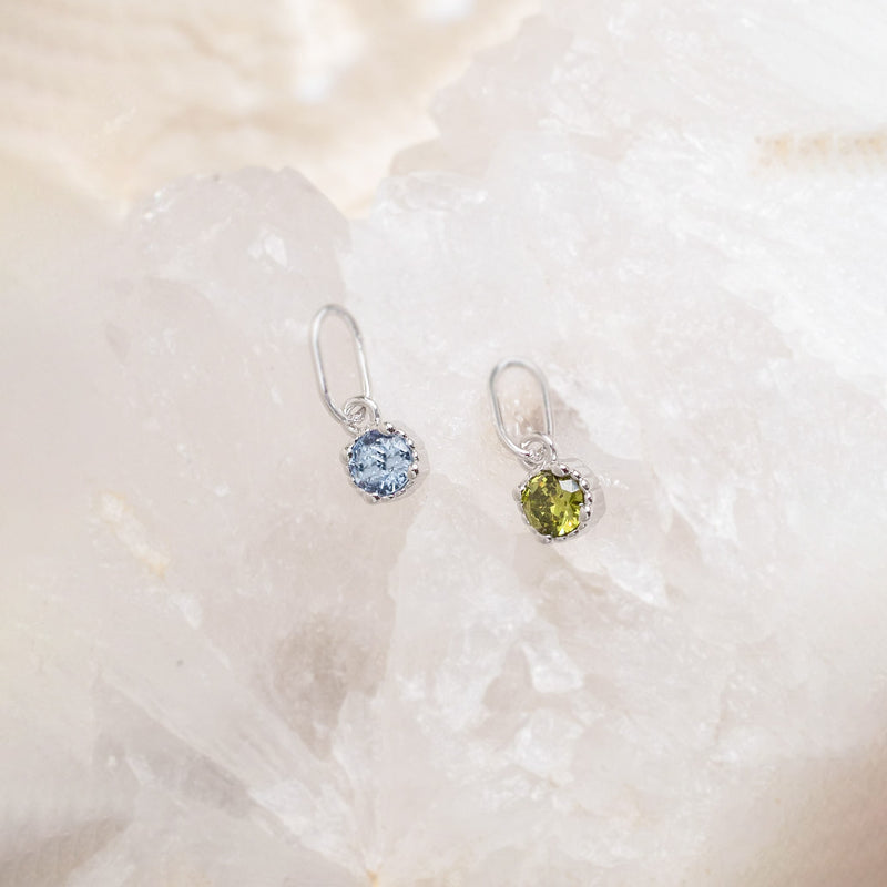 Birthstone Charm Pendant.